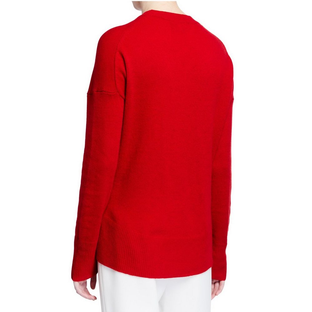 NWT THEORY Karenia Feather Cashmere Sweater - Picture 7 of 11